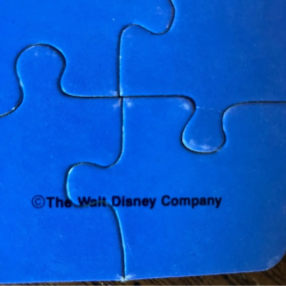 1986 Disney Mickey & Minnie‎ Mouse Puzzle Set